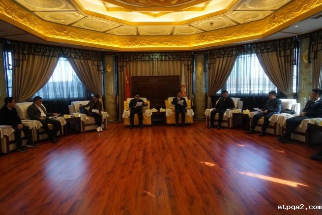 黔南州人民政府州长吴胜华一行来访