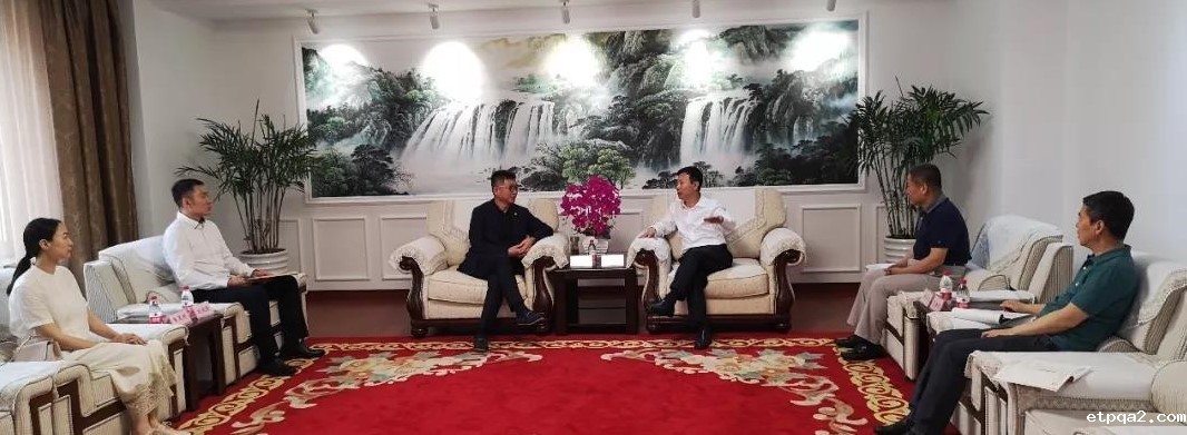 辽宁省商务厅厅长宋彦麟会见我会会长蓝军一行