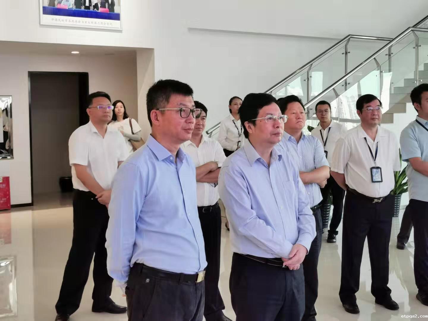 湖南省委常委、长沙市委书记胡衡华赴中国betway必威西汉产业促进中心调研考察