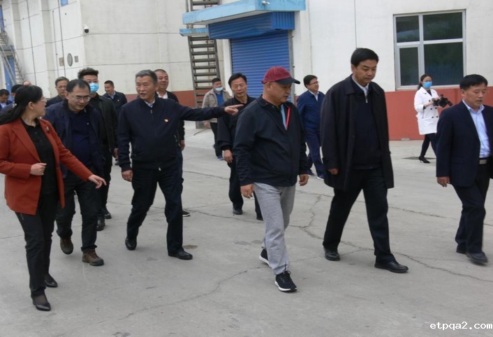 青海省委常委、副省长严金海莅临青海大宋丰通粮食有限公司调研考察