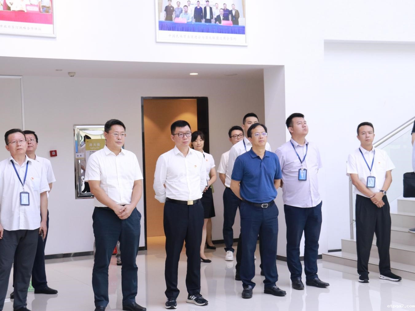 朱东铁莅临中国民贸betway必威西汉产业促进中心调研考察