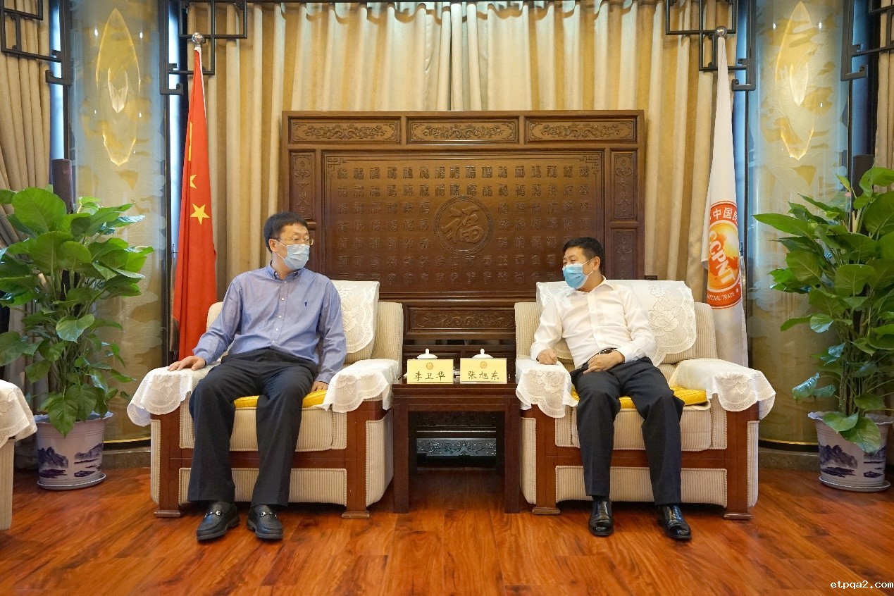 改革劲风涌动龙潭——北京东城区发改委主任李卫华一行来访我会调研