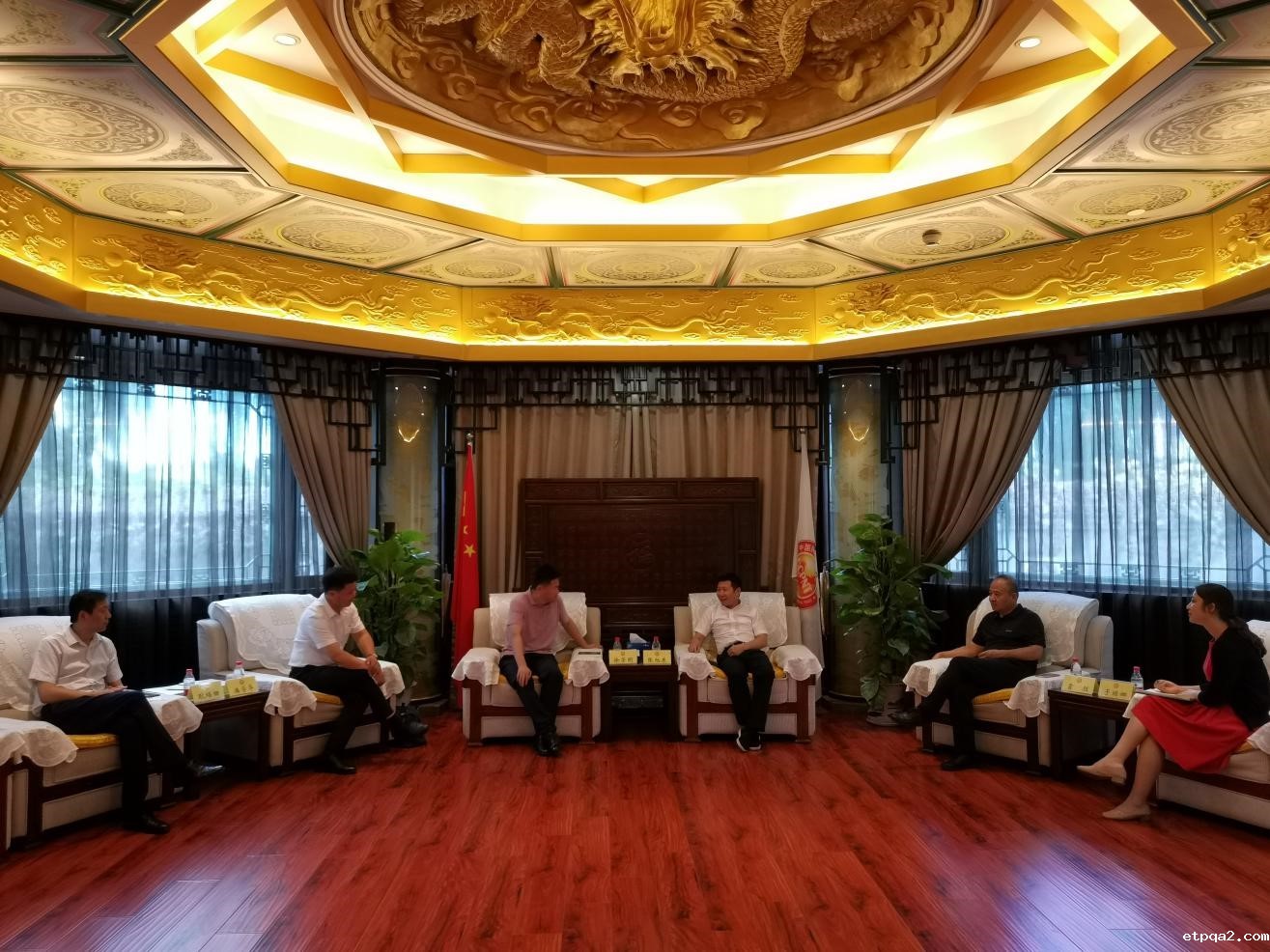 张旭东会见奇瑞控股集团商用车公司副总经理徐荣明一行