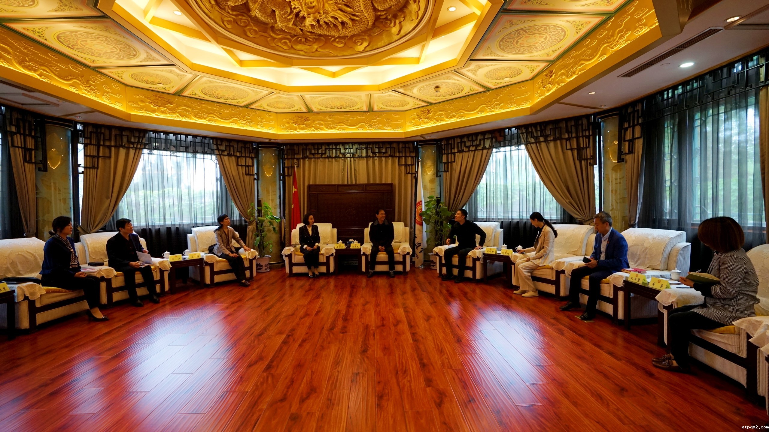 山西晋城市副市长梁丽萍一行来访我会考察交流