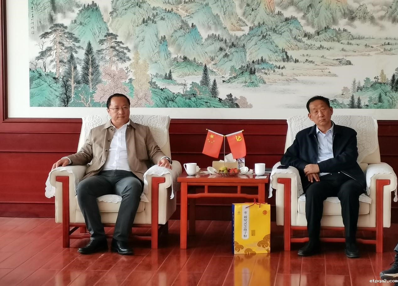 高福一行赴天津市津兰集团考察