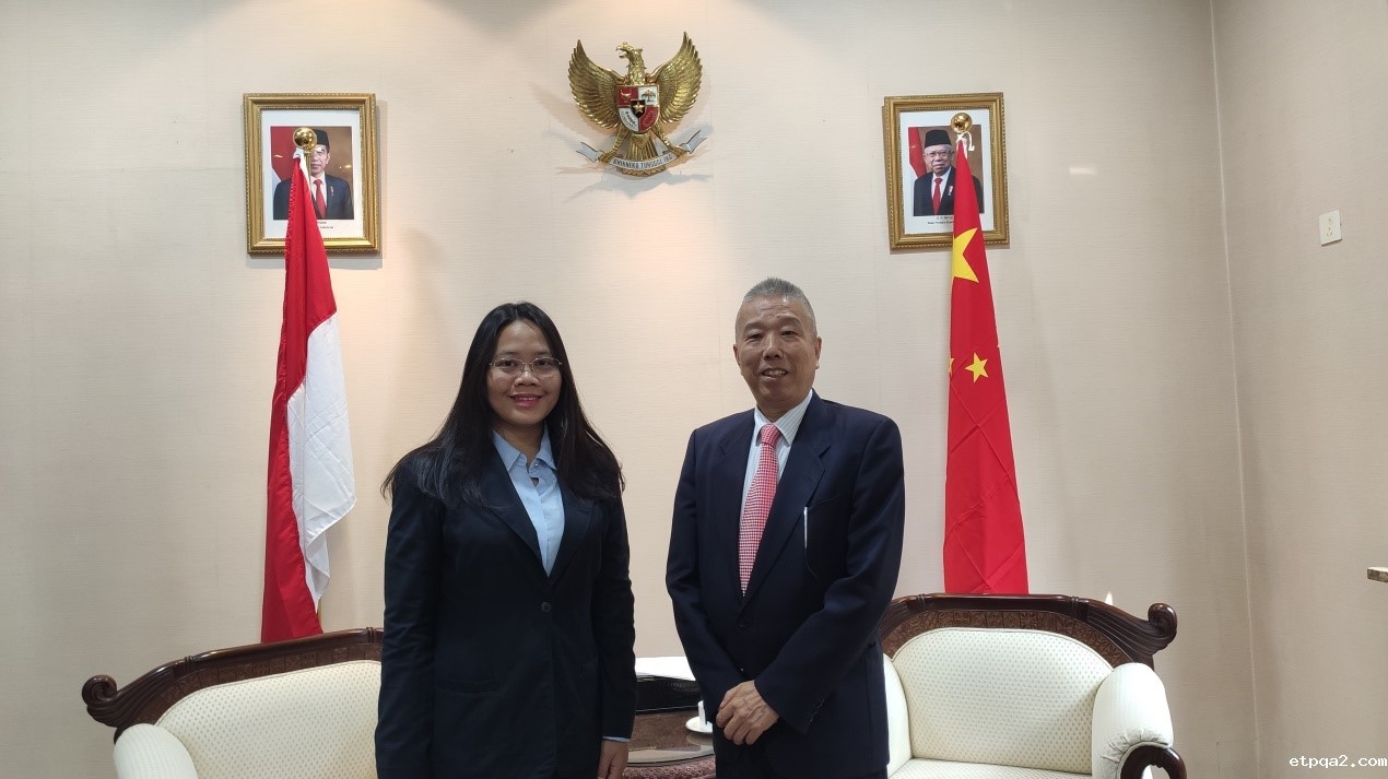 吴富贵拜访印度尼西亚驻华大使馆公使