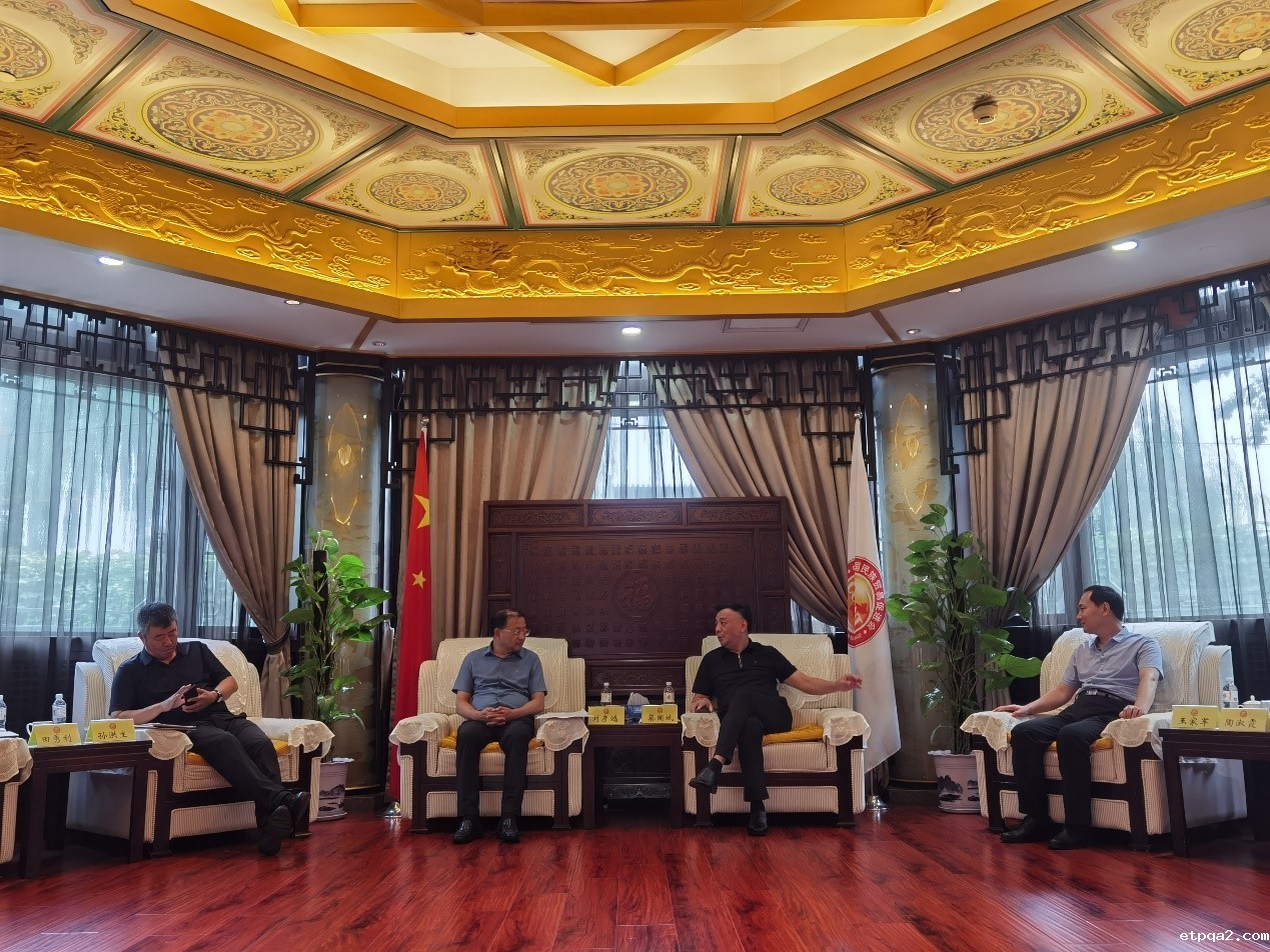 辽宁省阜新市阜新蒙古族自治县县委书记刘彦鸿一行来我会考察交流