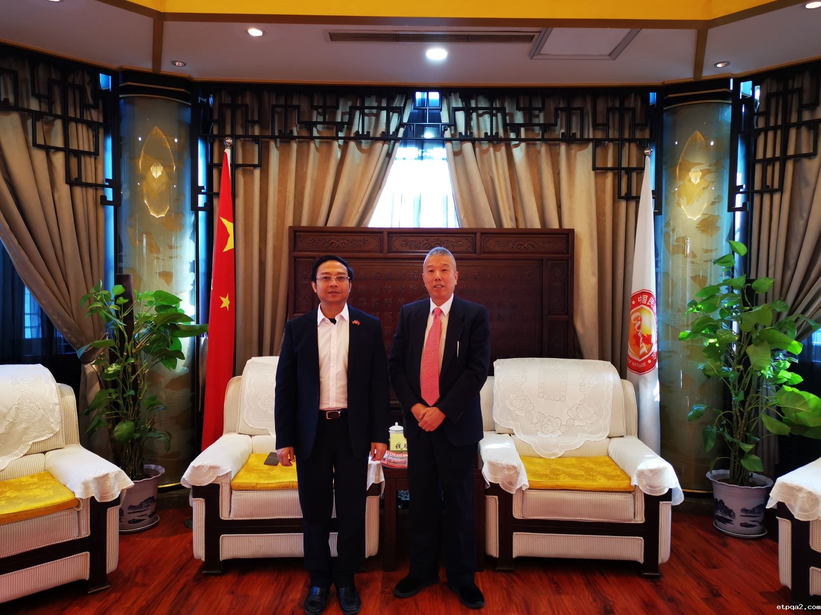 王家军、吴富贵拜会柬埔寨、希腊、奥地利驻华使节