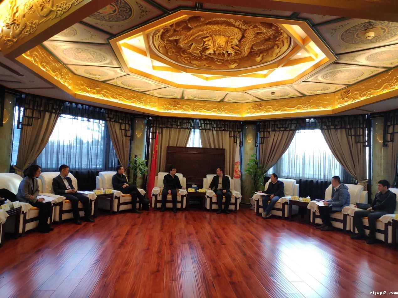 呼和浩特市武川县县委副书记、县长哈达一行来必威betway中文网页考察交流