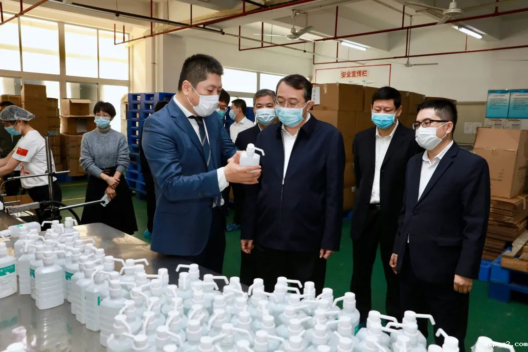 王强带队前往深圳市安多福消毒高科技股份有限公司调研