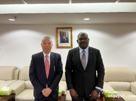 吴富贵拜会马拉维驻华使馆商务参赞Fredrick P.Malire