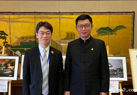 蓝军应邀出席日本驻华使馆中日邦交正常化五十周年纪念活动