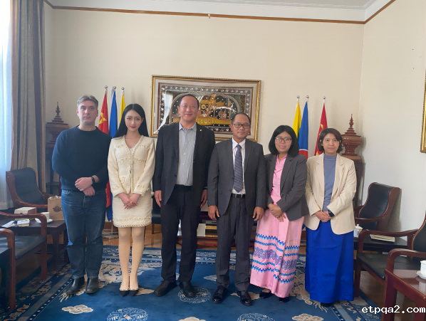 中缅胞波情 共话一家亲｜高福拜会缅甸联邦共和国驻华大使馆