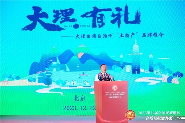 去有风的地——大理特色产品亮相第七届全国民族地区高质量发展大会
