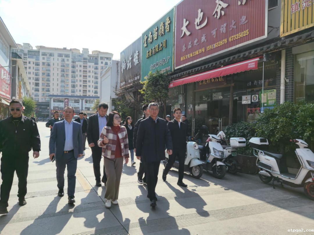 蓝军率队在昆明调研betway必威西汉产业